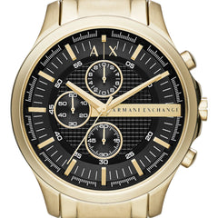 Armani Exchange Hampton Gold Watch AX2137