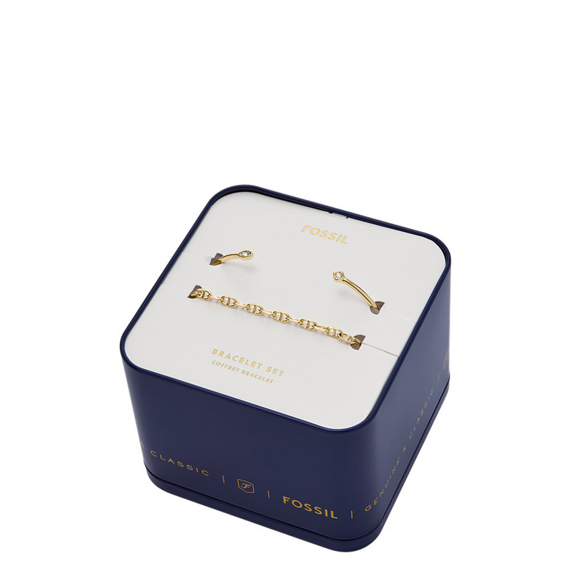 Fossil Heritage Brass Women's Gift Set JA7292SET-zoom-