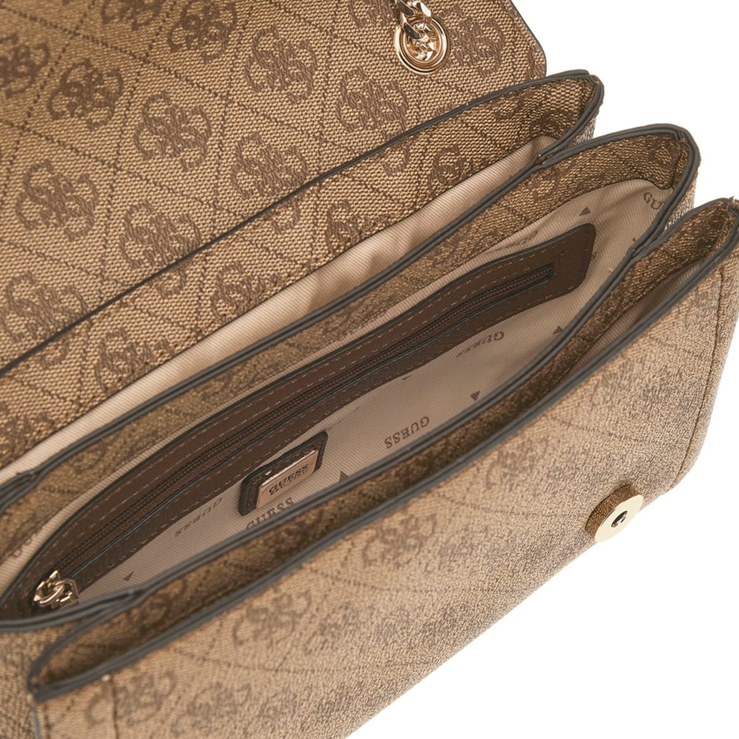 Guess Noelle Brown CNVRTBL XBody Flap HWBG96-72210-LGW