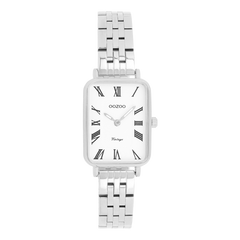 OOZOO Vintage Silver and White Women's Watch C20410