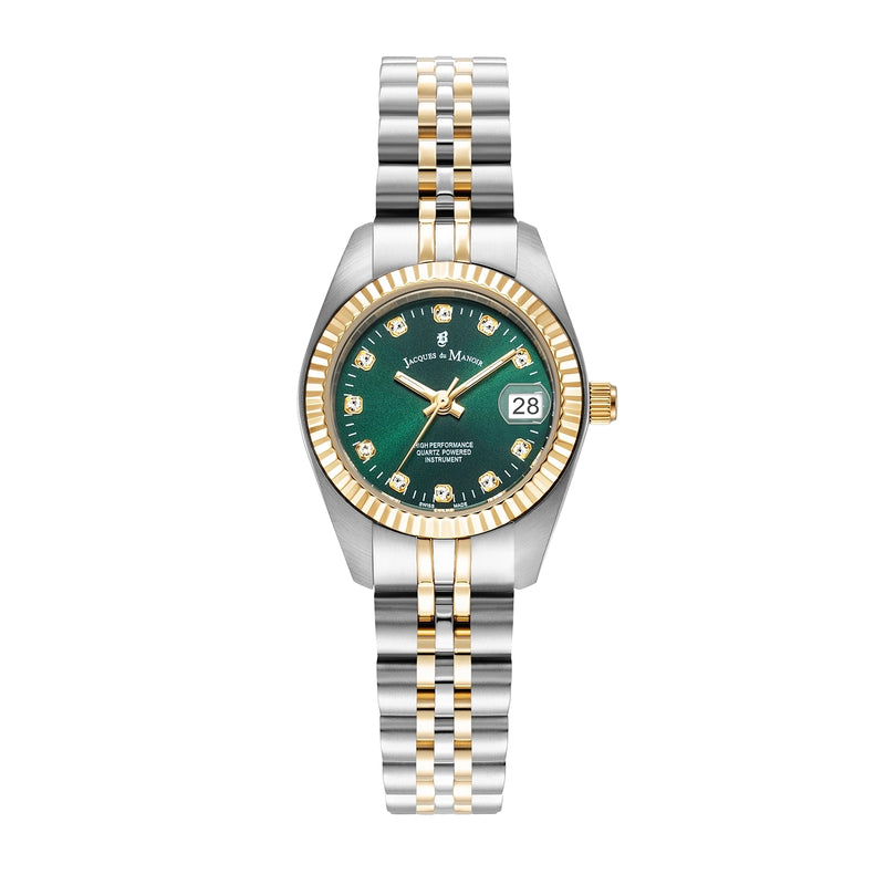 Jacques du Manoir Inspiration classic Green Women's Watch JWL02104-zoom-