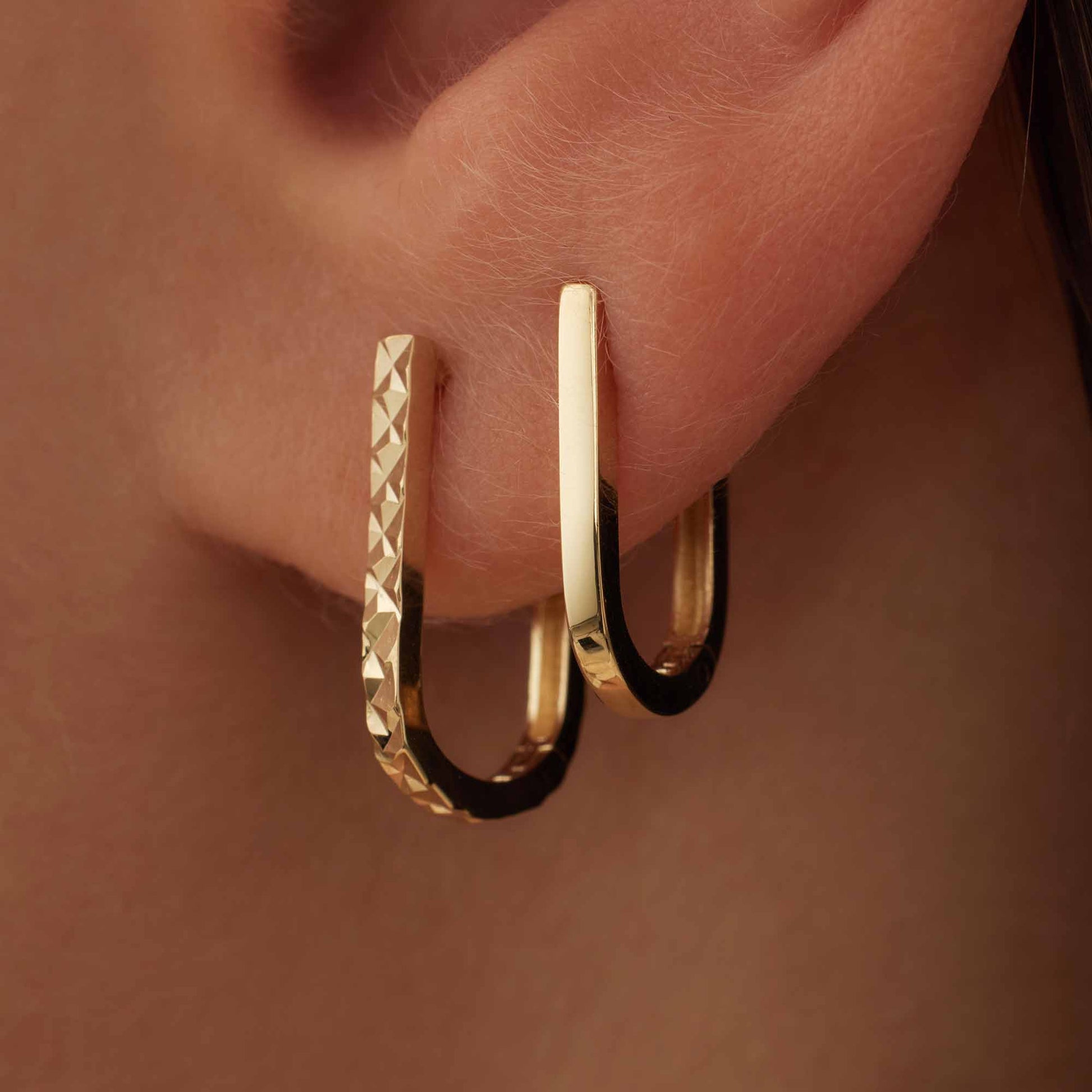 Isabel Bernard Rivoli Aimée 14 Carat Golden Drop earrings IB360239