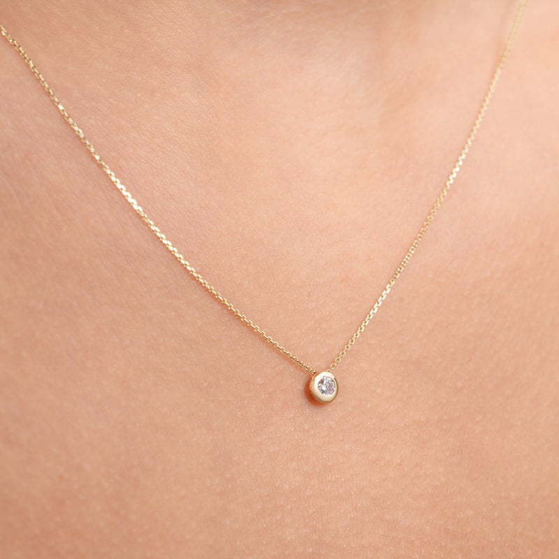 Isabel Bernard Rivoli Aélys 14 Karaat Gouden Ketting IB340137 (Lengte: 40.00-42.00 cm)-zoom-