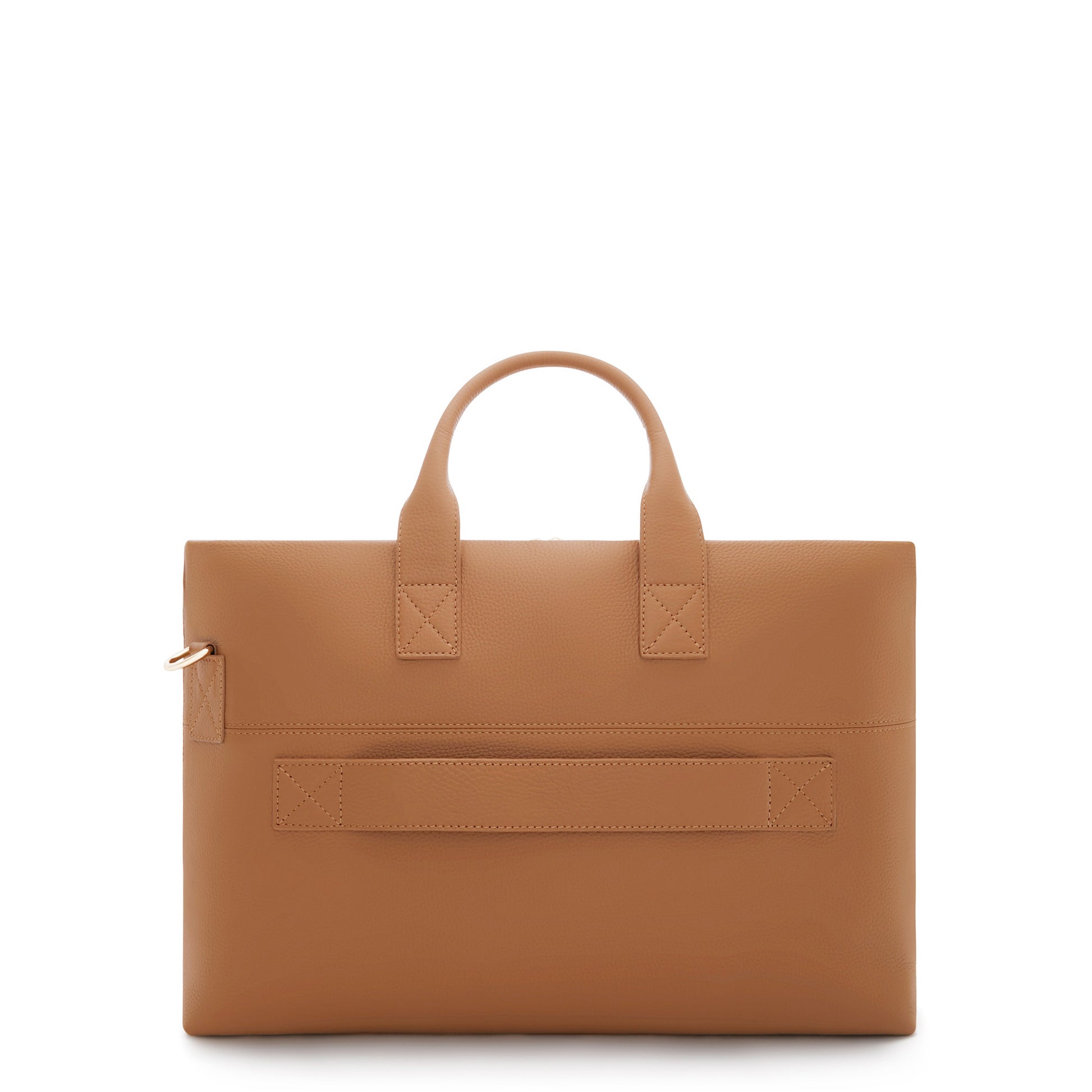 Isabel Bernard Honoré Anique Camel Calfskin Handbag IB25062