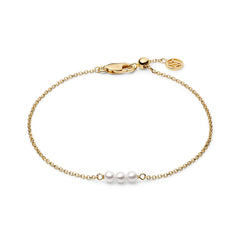 Sif Jakobs Gold Plated Perla Cinque Bracelet SJ-B2735-P-YG