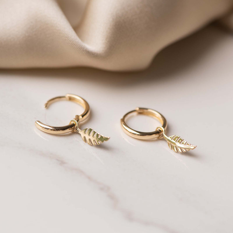 Isabel Bernard Monceau Giselle 14 karaat gouden oorringen IB360153-zoom-