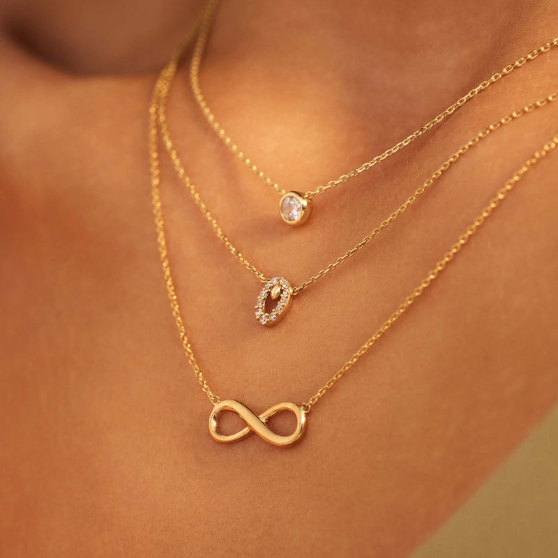 Beloro Jewels Monte Napoleone Leontina 9 karaat ketting BO340014-zoom-