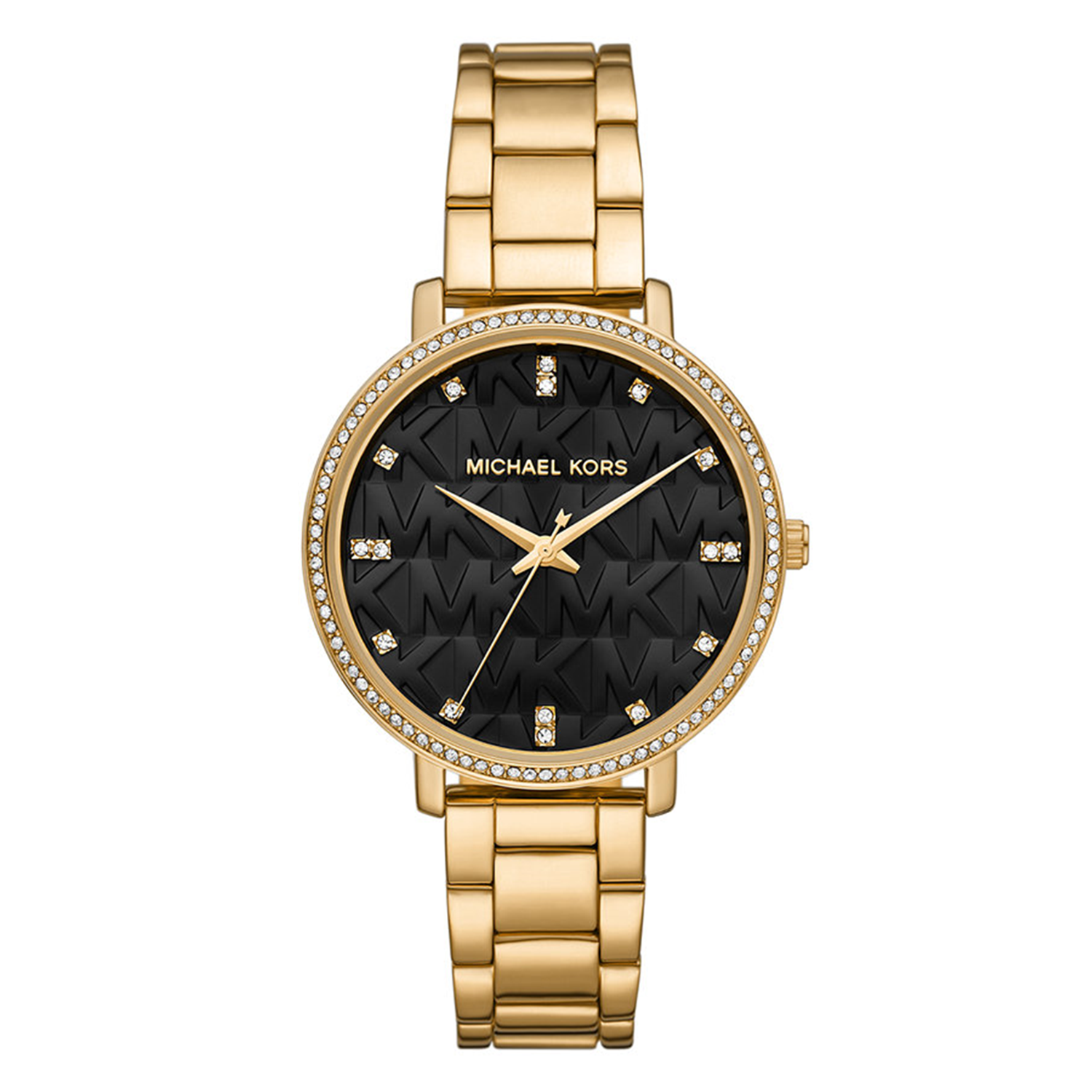 Michael Kors Pyper Gold and Black Women's Watch MK4593