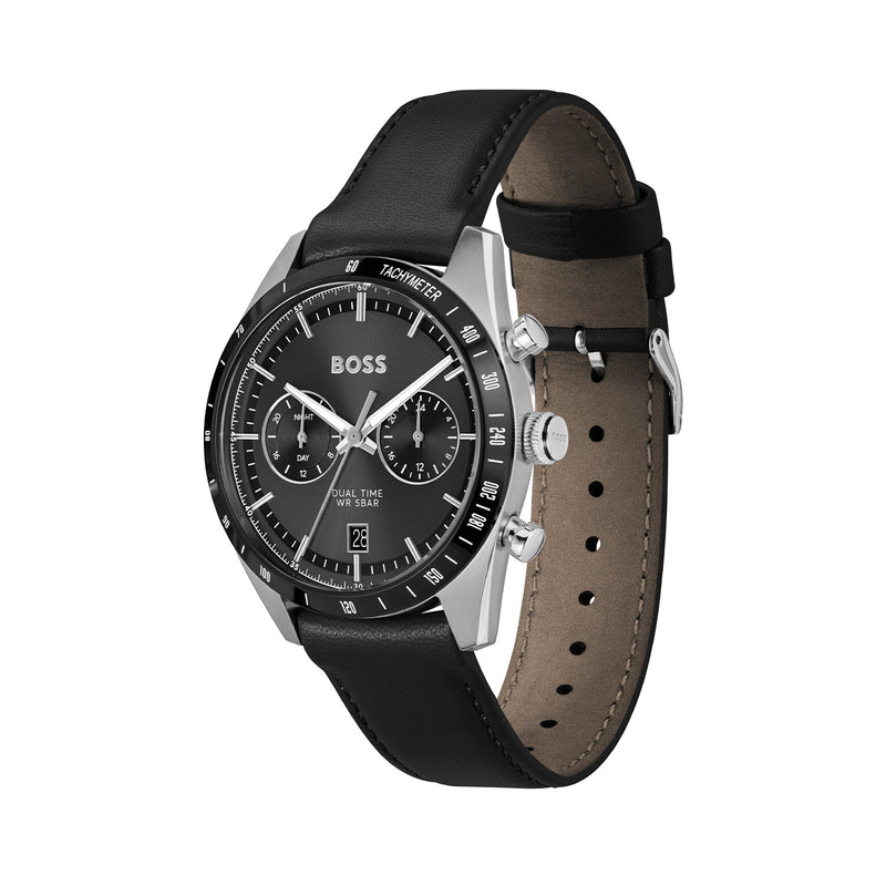 Hugo Boss Tourmaster Silver Men's Watch HB1514284-zoom-