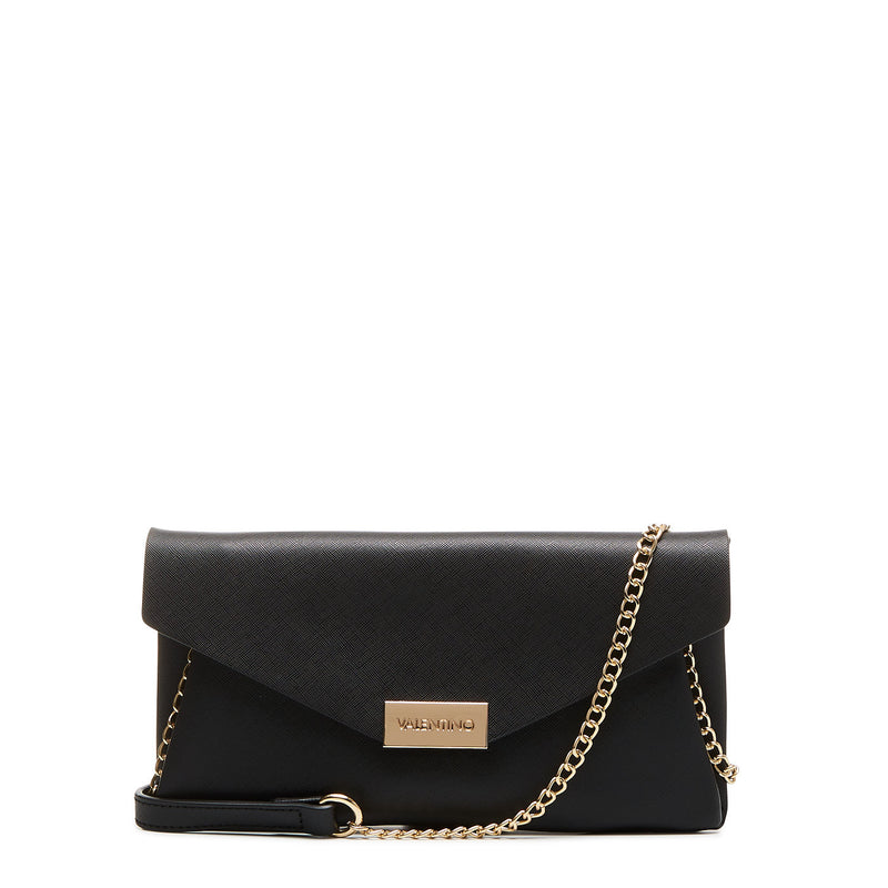 Valentino Bags Arpie Black Clutch VBS3XI01NERO-zoom-
