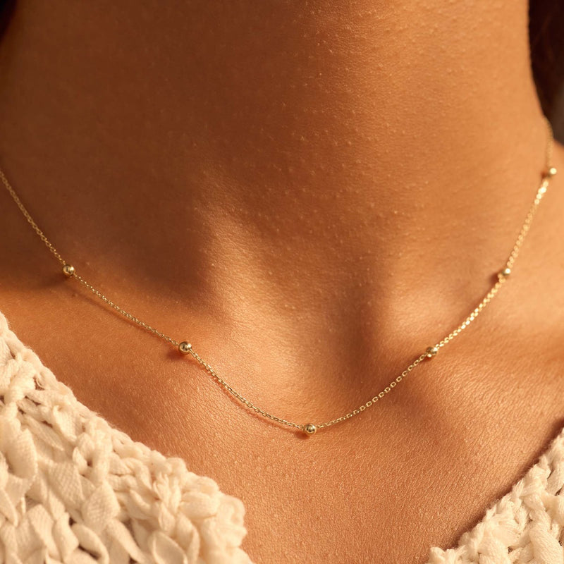 Beloro Jewels Della Spiga Dani 9 karaat Ketting BO340041-zoom-