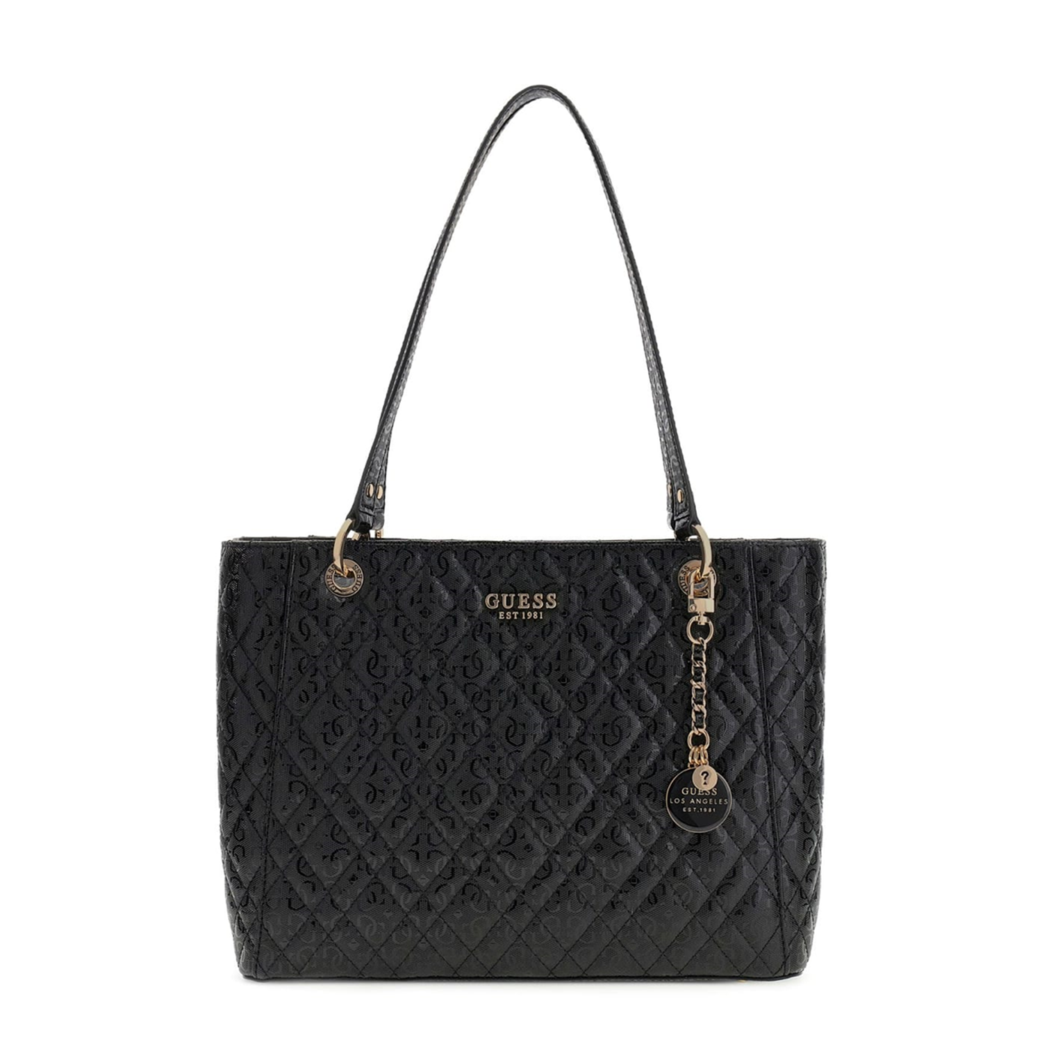 Guess Isemay Noel Black Tote Bag HWGG96-28250-BLA