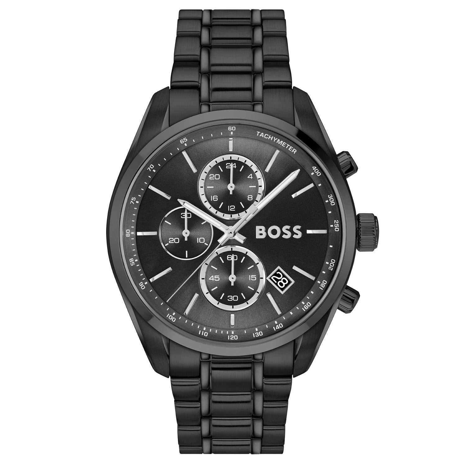 Hugo Boss Grand Prix 44 Black Men's Watch HB1514298