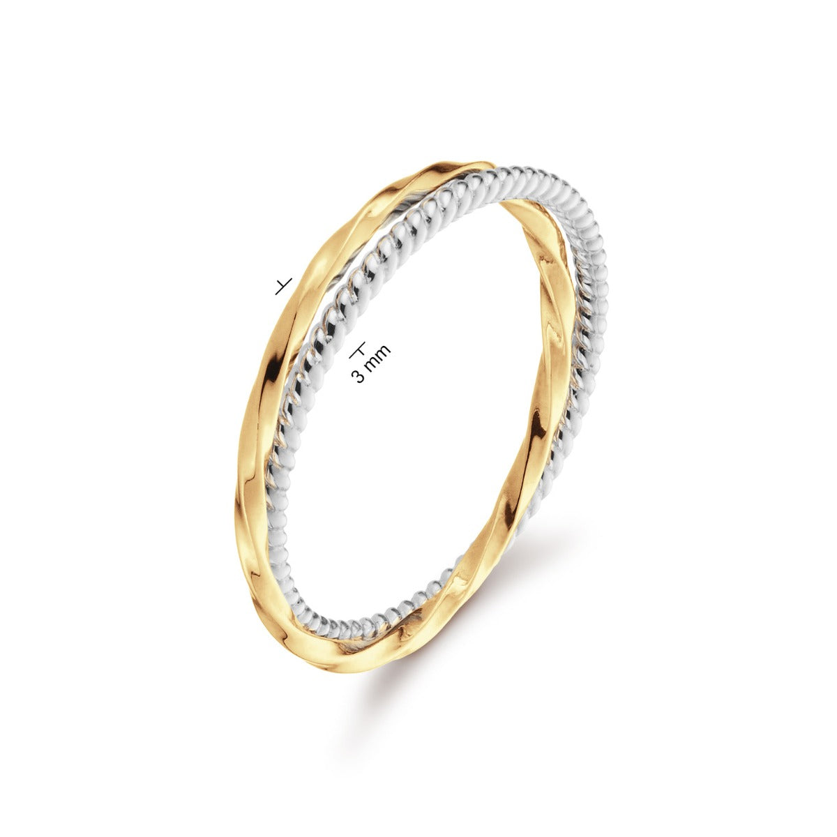 Jackie Gold Gondola 14 Karat Gold Ring JKR24.445-52