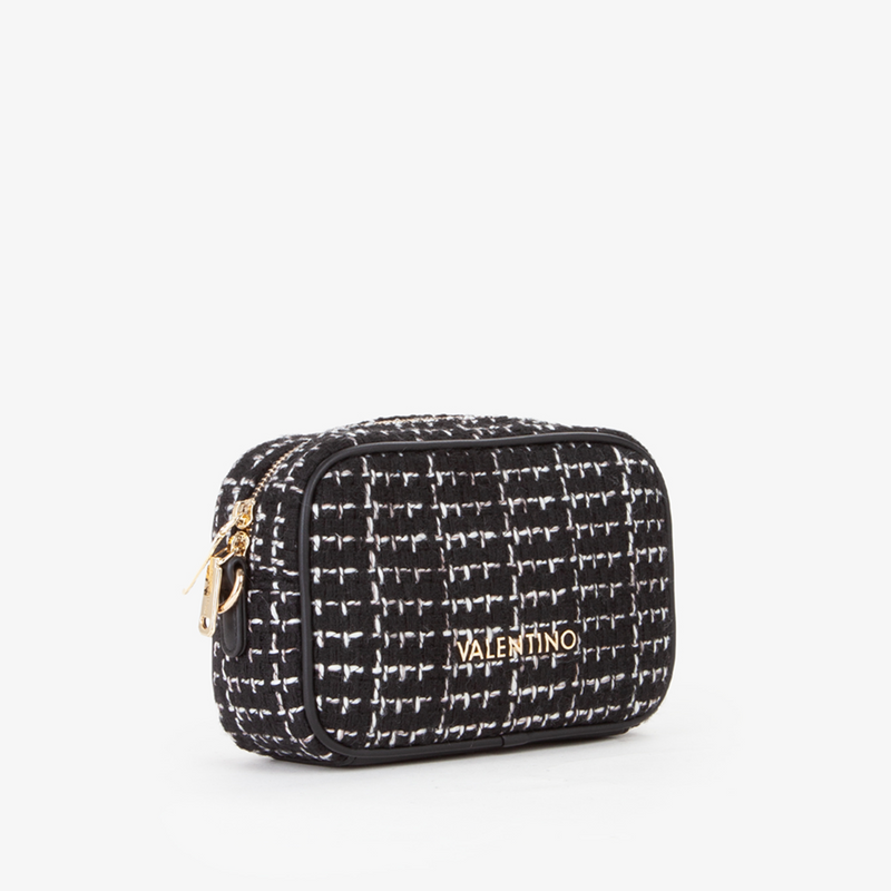 Valentino Bags Tweed Multi-coloured Crossbody bag VBS9JP51NERO/MULTI-zoom-