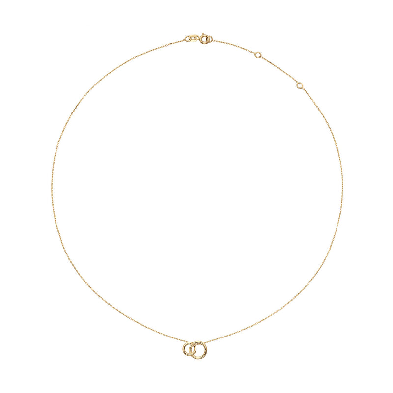 Jackie Gold Giro Doppio 14 Karaats Gouden Ketting 585 JKN25.408-zoom-