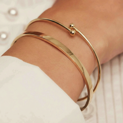 Isabel Bernard Monceau Mirell 14-carat gold bangle IB320135