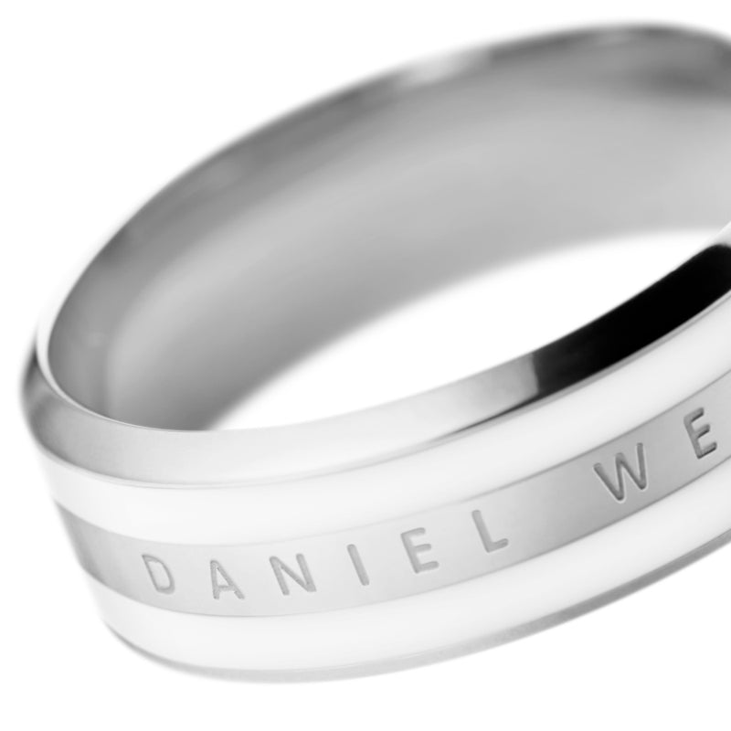 Daniel Wellington Classic Satin White Ring DW00400046 (size: 48)-zoom-