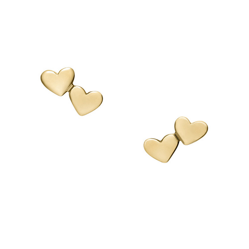 Fossil Sutton Brass Women's Earrings JA7301710-zoom-