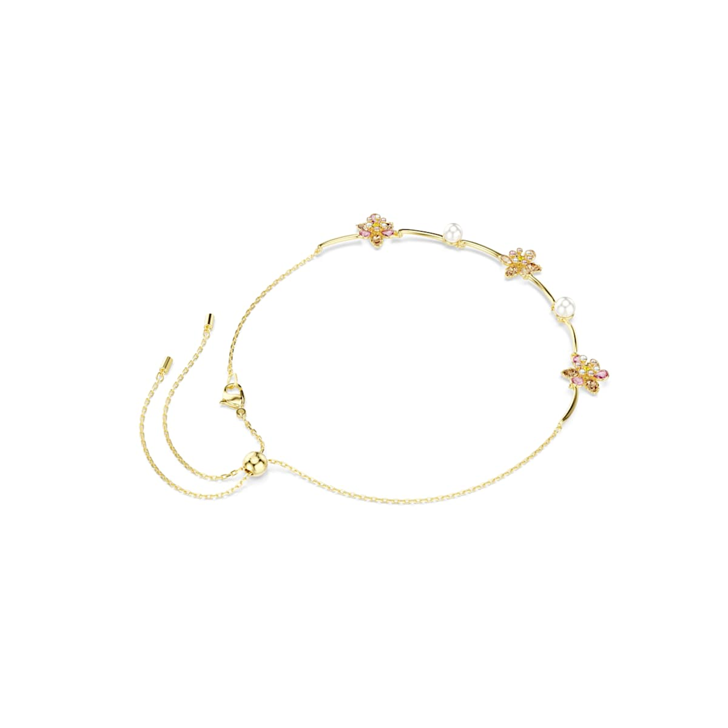 Swarovski Idyllia Gold Coloured Necklace 5732388