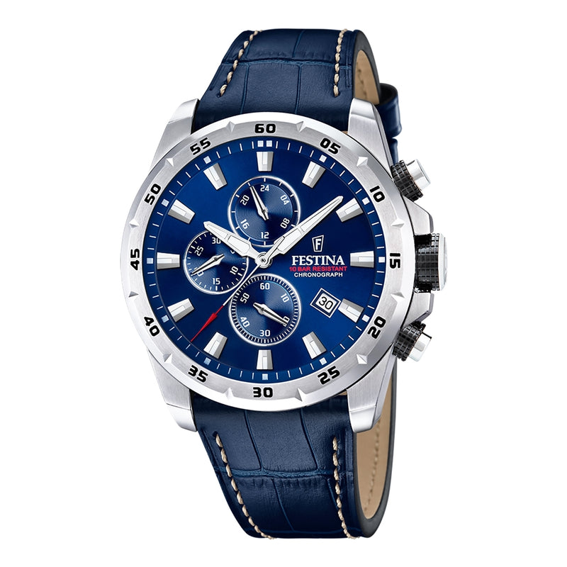 Festina Timeless Chronograph Heren Horloge F20692/2-zoom-