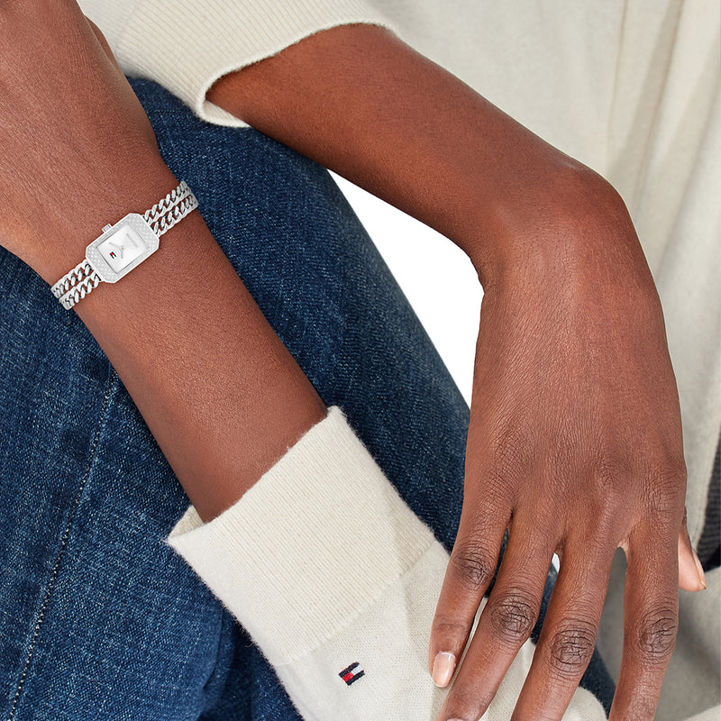 Tommy Hilfiger Zilverkleurig Dameshorloge TH1782841-zoom-