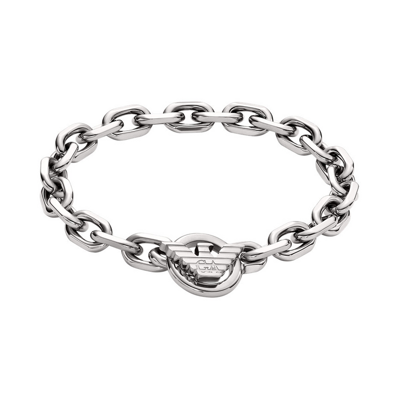 Emporio Armani Silver Stainless Steel Bracelet EGS3236040-zoom-