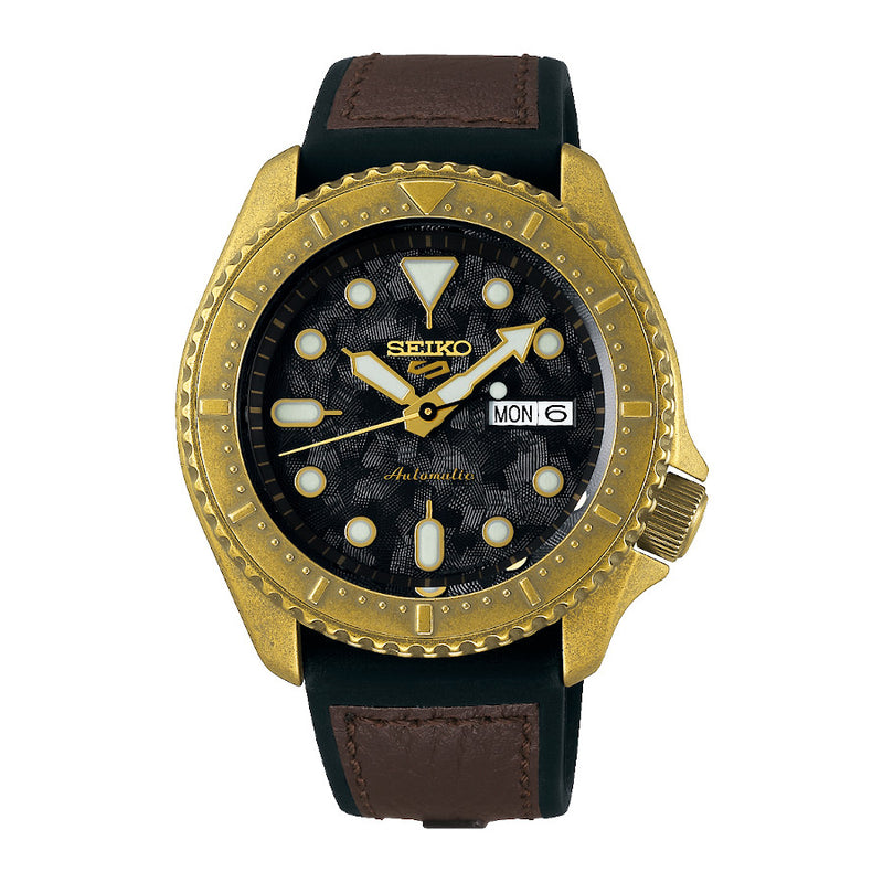 Seiko 5 Sports Automaat horloge SRPE80K1-zoom-