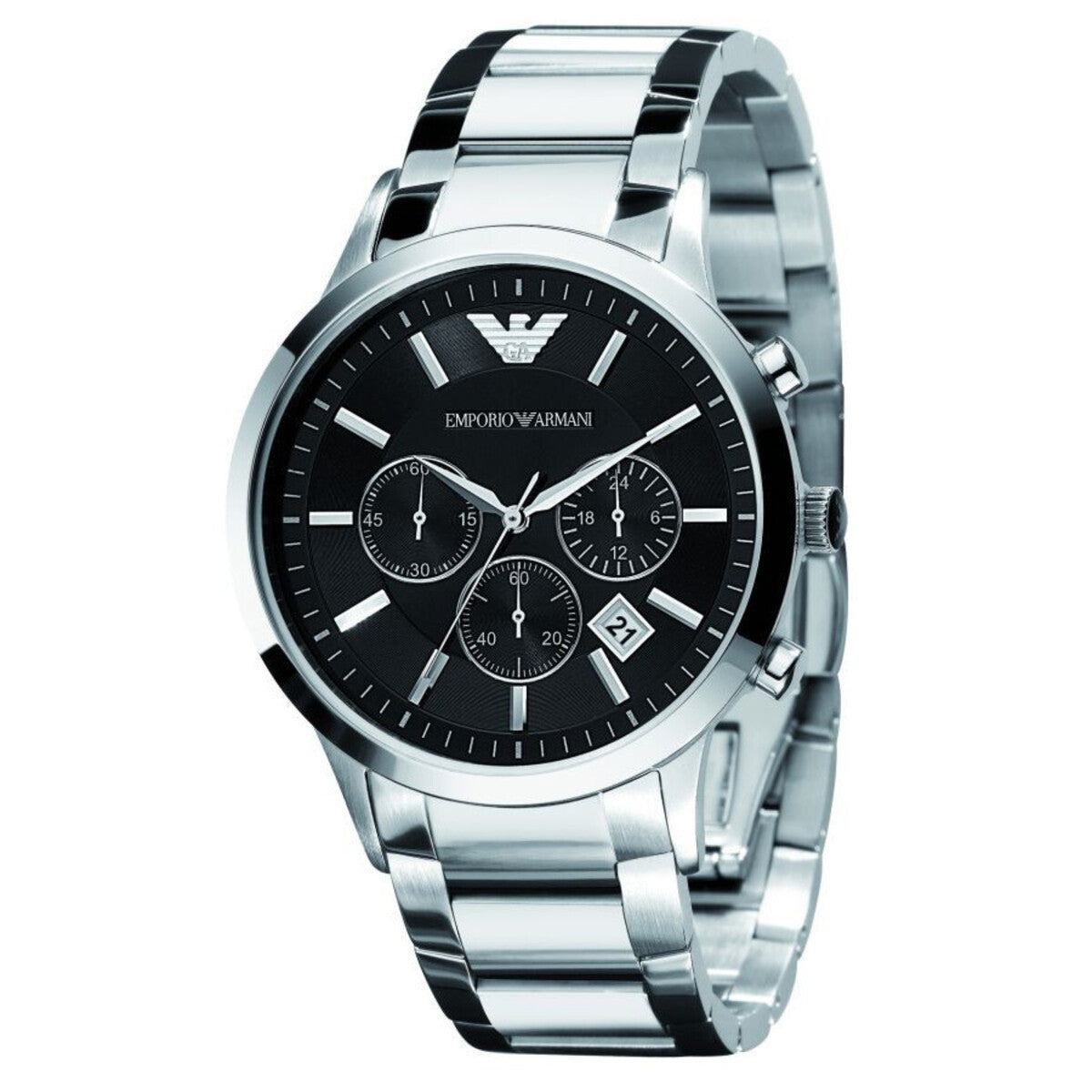 Emporio Armani Silver Watch AR2434