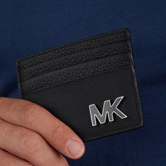 Michael Kors Hudson Black Card Holder 39S2MHDD2T-001