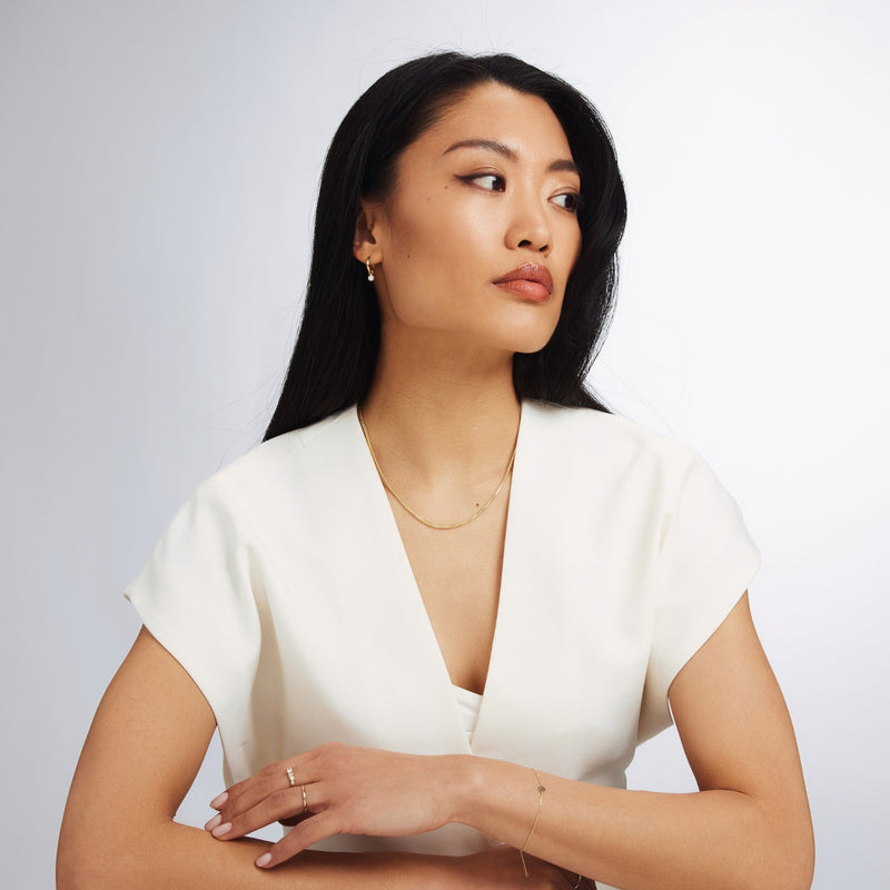 Isabel Bernard Aidee Sharla 14 Karaat Gouden Schakelketting IB340148-zoom-