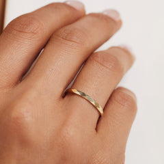 Isabel Bernard Rivoli Laura 14 Carat Gold Ring IB330066-60