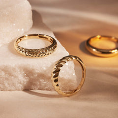 Isabel Bernard Rivoli Laura 14 Carat Gold Ring IB330079-50