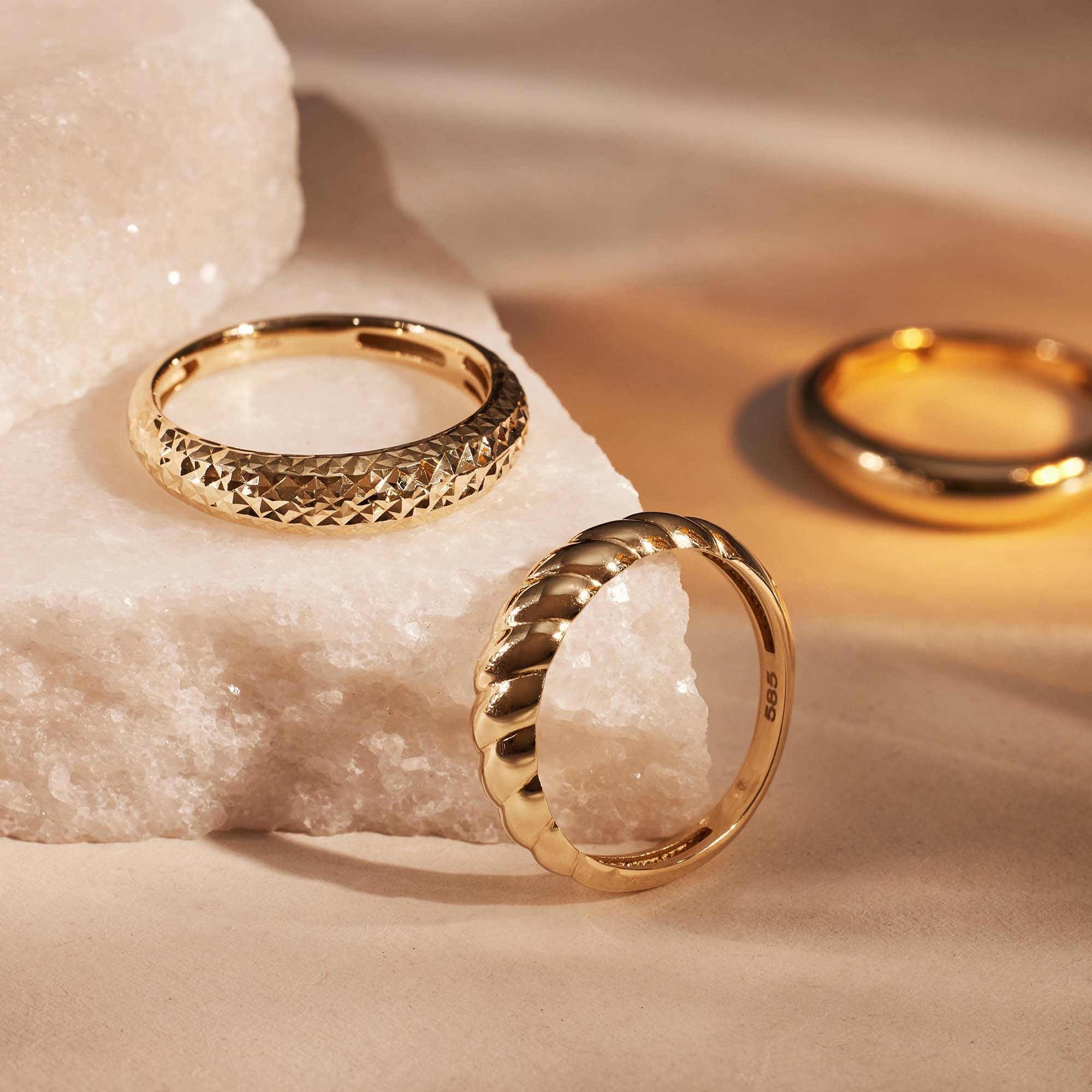 Isabel Bernard Rivoli Laura 14 Carat Gold Ring IB330079-50