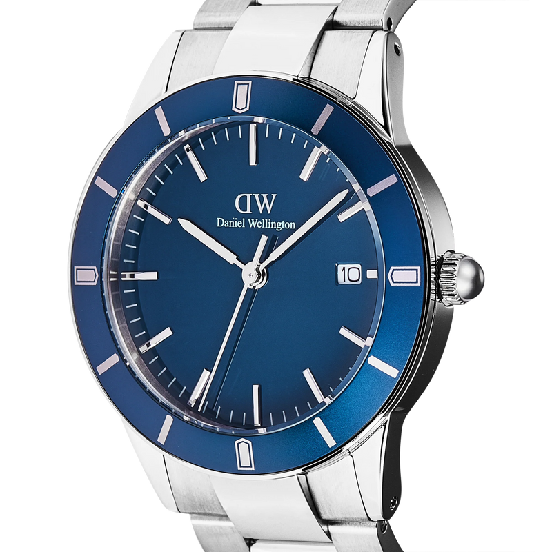 Daniel Wellington Iconic Paradigma Blu Arctic Enamel Men's Watch DW00100820-zoom-
