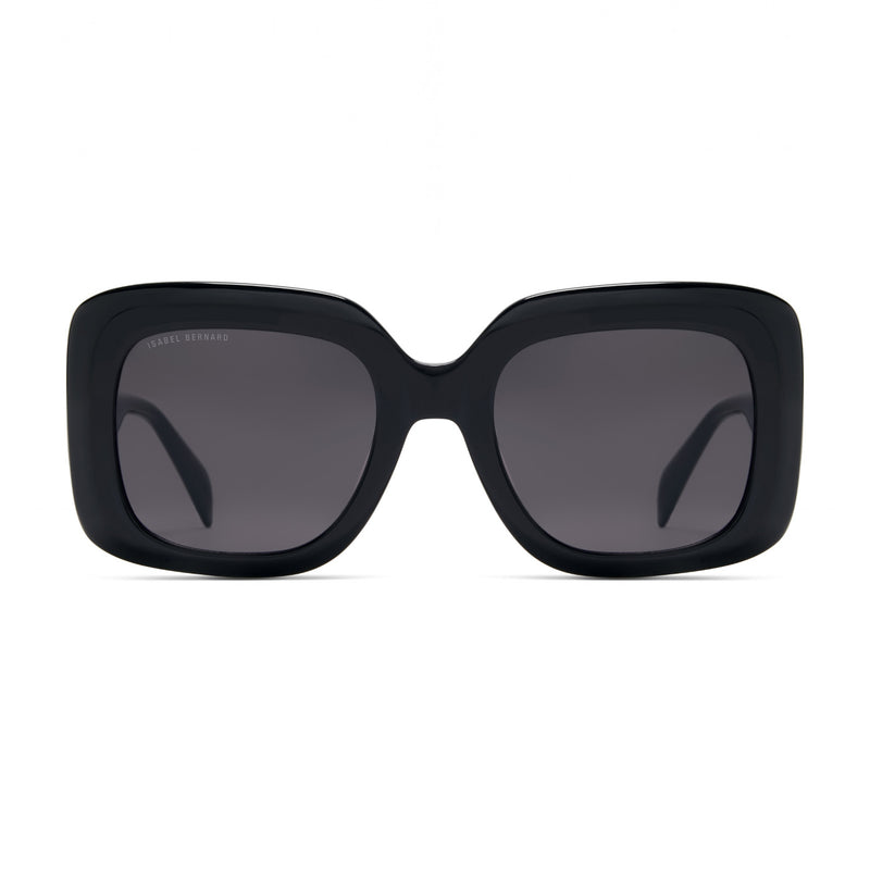 Isabel Bernard La Villette Rive Zwarte Vierkante Zonnebril IB400003-01-01-zoom-