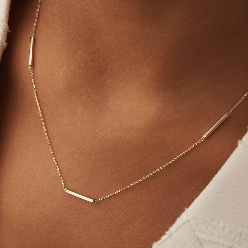 Isabel Bernard Le Marais Jolie 14 Karaat Gouden Collier IB340151-zoom-