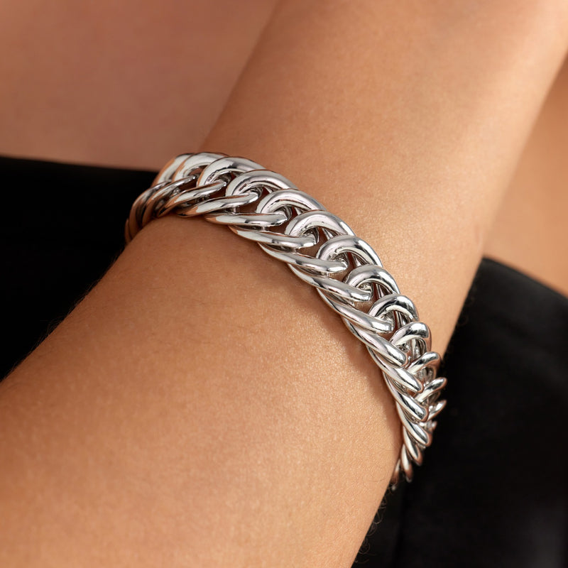 Parte Di Me Bibbiena Poppi Viva 925 Sterling Zilveren Schakelarmband PDM32147-zoom-