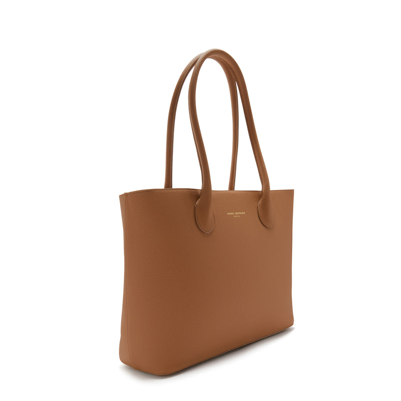 Isabel Bernard Honoré Lysanne Camel Kalfsleren Shopper IB25026-zoom-