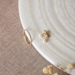 Blush Gold Ear Stud 7136YPW