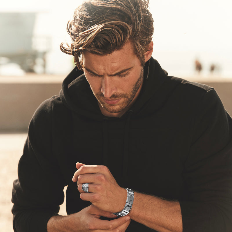 GUESS Frontiers Silver-coloured Bracelet JUMB01341JWSTT-U-zoom-