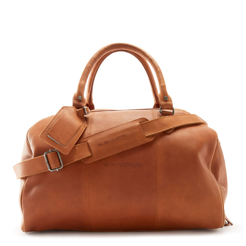 The Chesterfield Brand Liam Cognac Leather Travel bag C20.001331-zoom-
