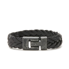 Josh Vintage Black Bracelet 24832-BRA-VB/BLACK/L