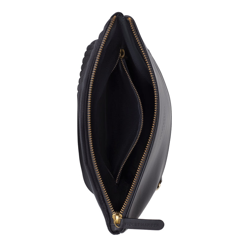 Violet Hamden Essential Bag Zwarte Clutch VH21004-zoom-