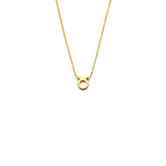 Isabel Bernard Étoiles d’Or Taurus 14 Carat Gold Venetian Necklace With Horoscope IB340179