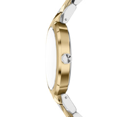 Armani Exchange Audora Round Silver Dial Watch AX4406