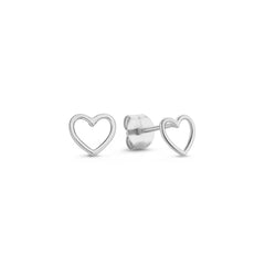 Isabel Bernard Saint Germain Amore 14 Carat Whitegold Ear Studs IB360230