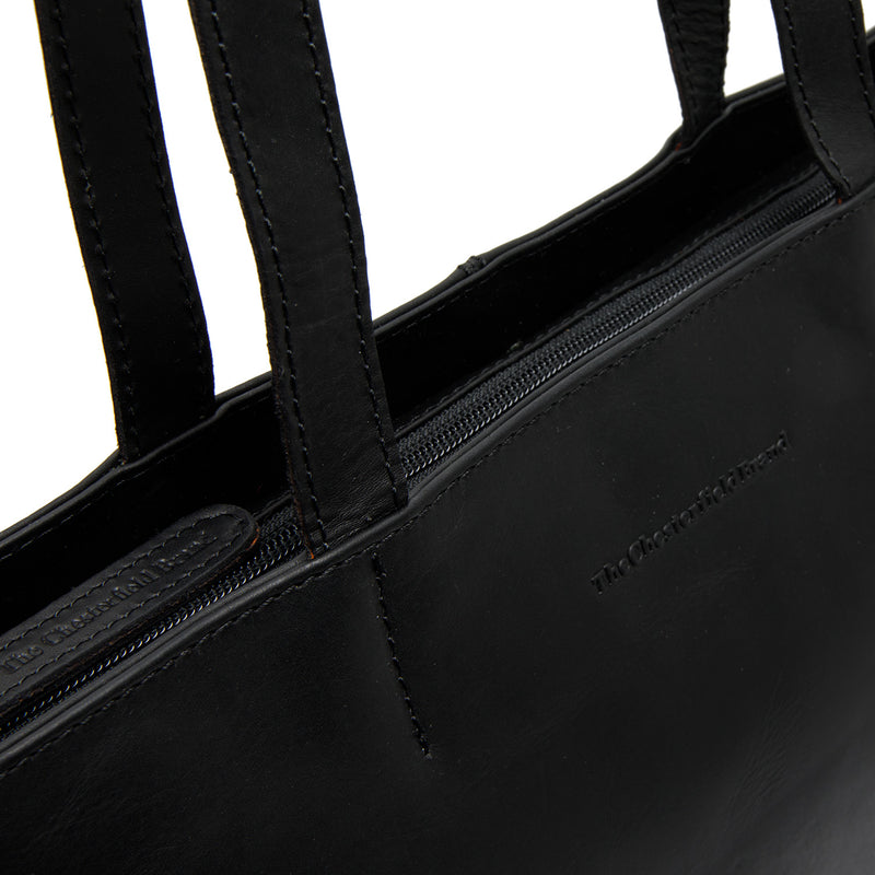 The Chesterfield Brand Wax Pull Up Emilia Black Shopper C38.021000-zoom-