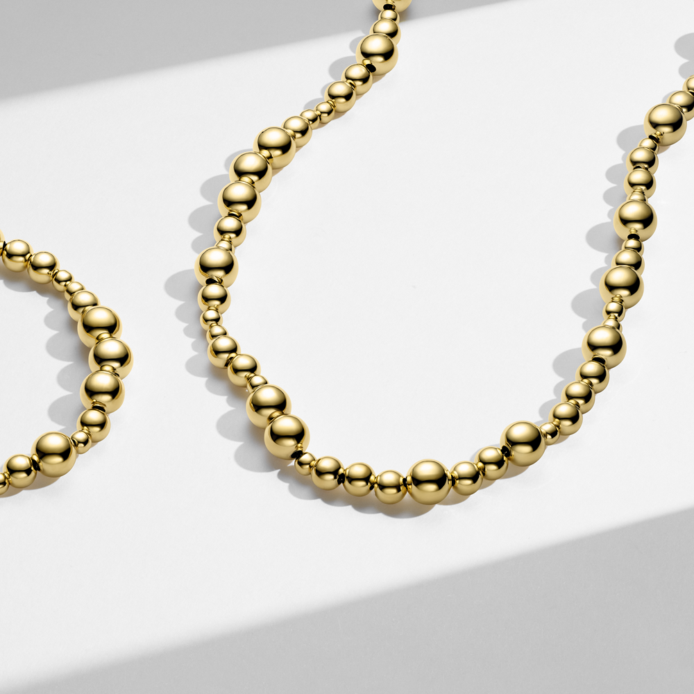 Sif Jakobs Gold Plated Bormio Grande Chain SJ-N2598-YG