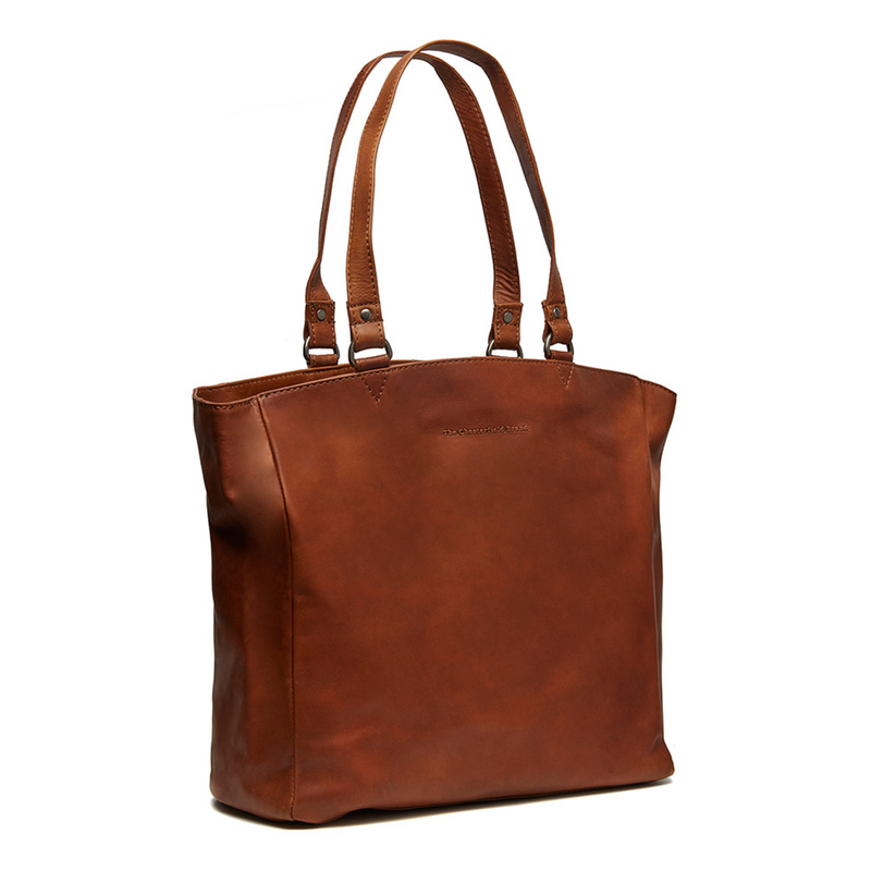 The Chesterfield Brand Berlin Cognac Leather Shopper C38.016031-zoom-
